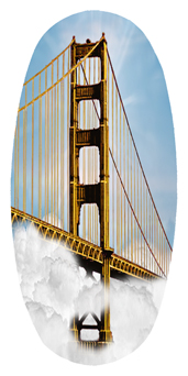 DASOV 124 BL Crossing Over (Bridge) Blue